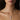 lady model wearing sterling silver chain with solid 925 dog tag plate charm pendant hanging