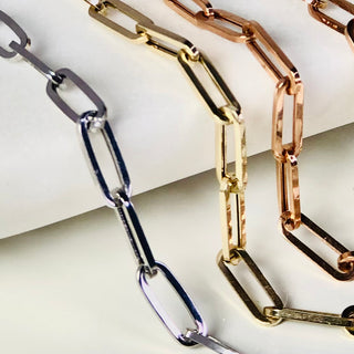 isabeaut paper clip chains