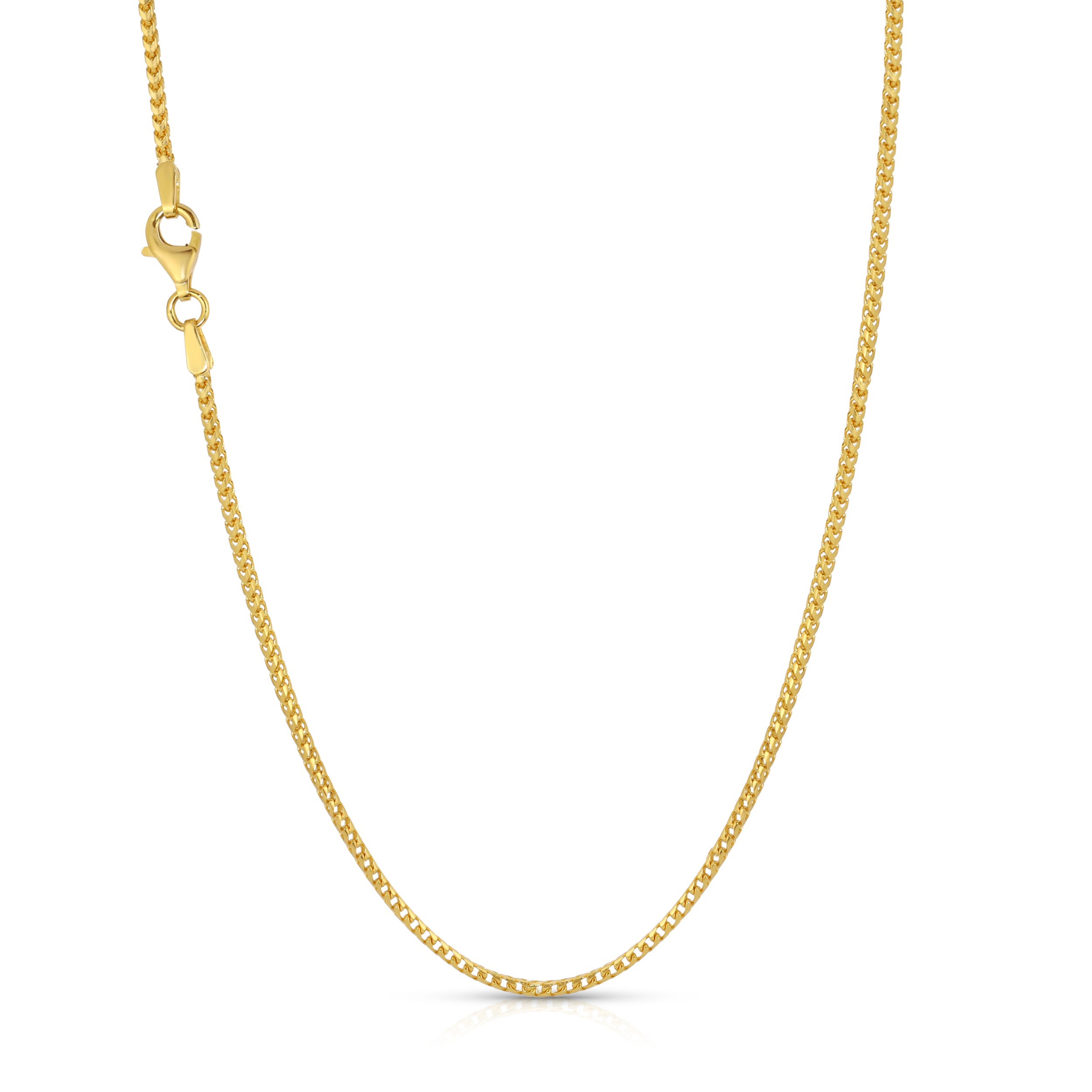 1.5MM Plain Franco Chain (Solid Gold)