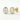 Oval Diamond Bezel Studs 2 ct.