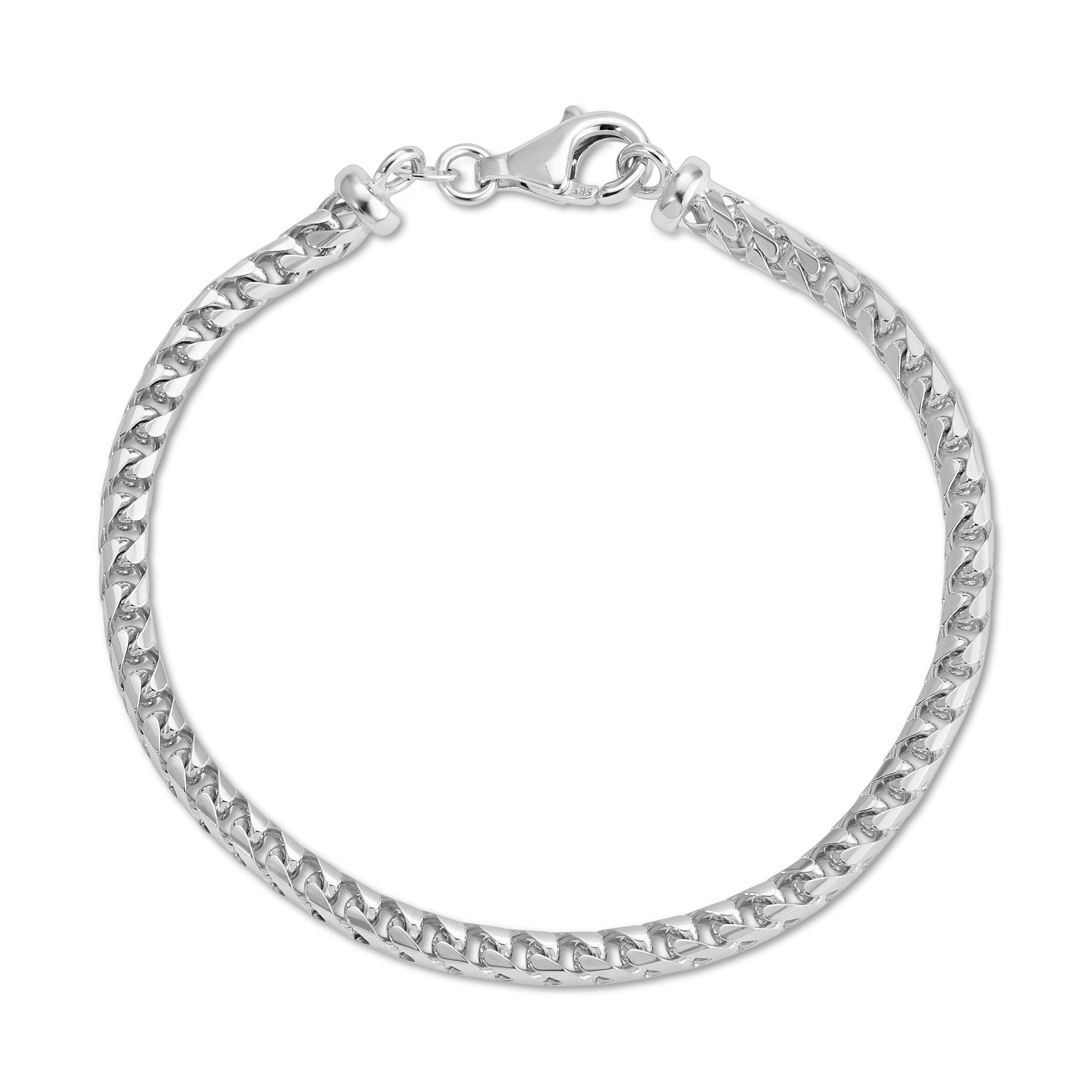 3.0MM Plain Franco Bracelet (Solid Gold)