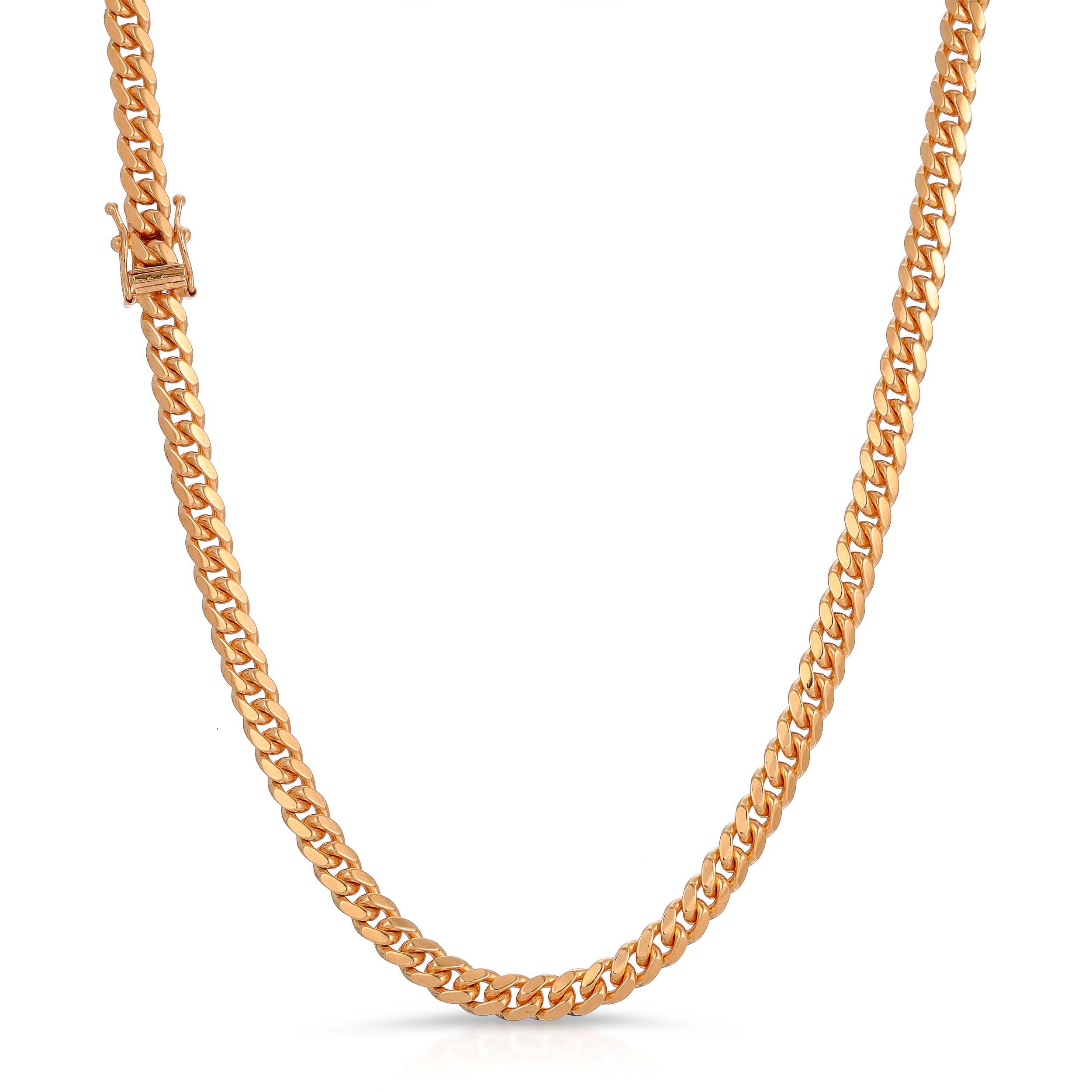 5.0MM Miami Cuban Chain (Solid Gold)