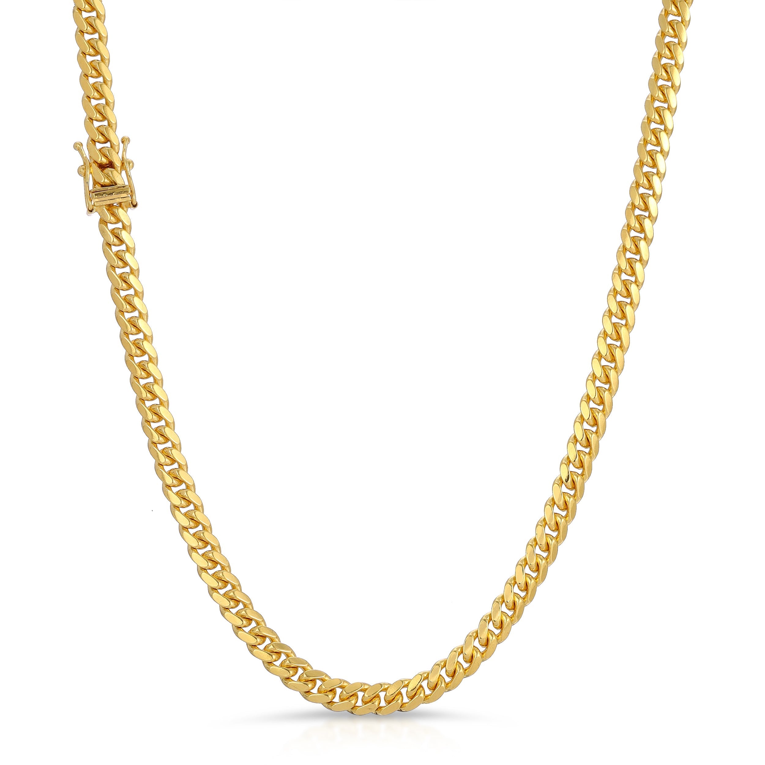 5.0MM Miami Cuban Chain (Solid Gold)