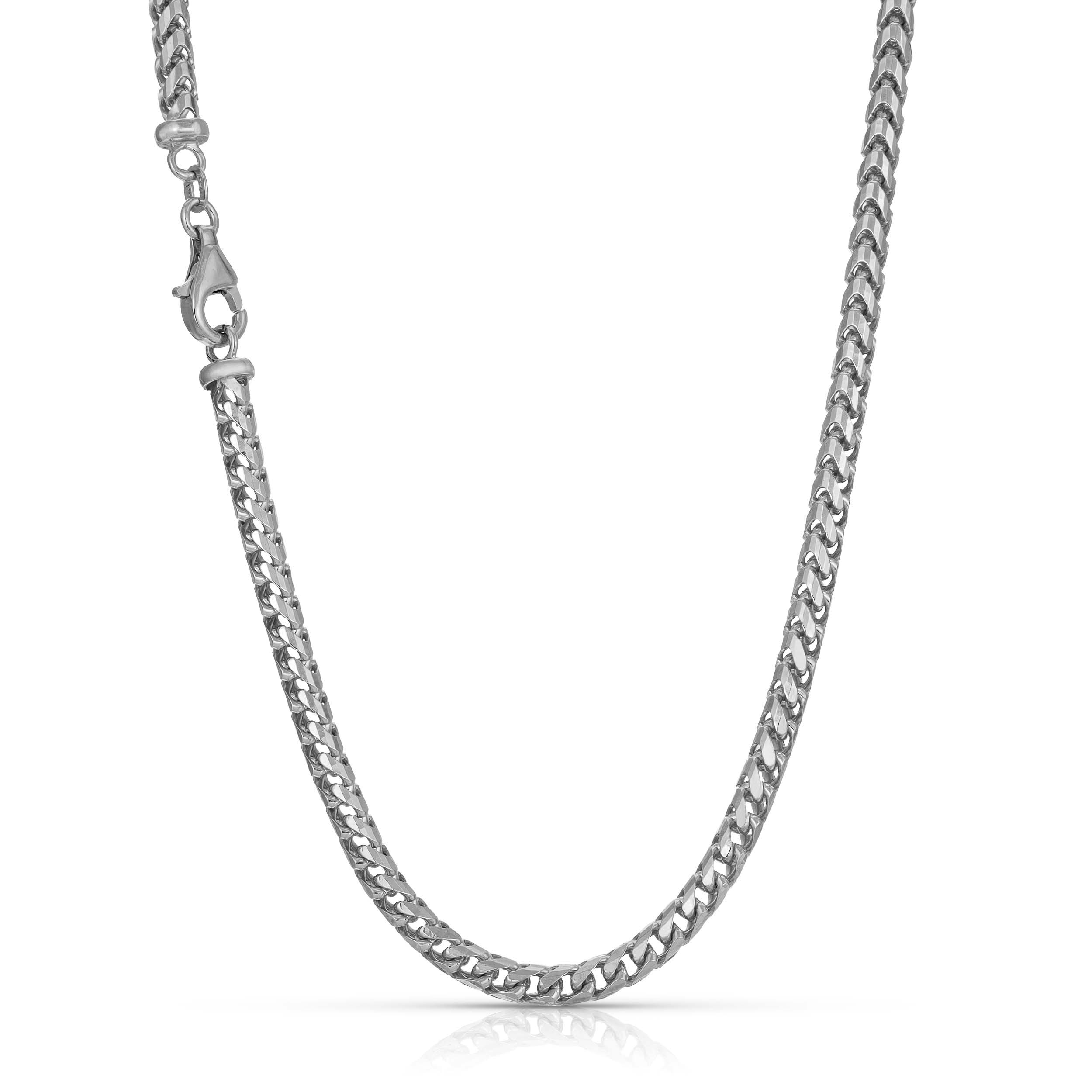 4.0MM Diamond Cut Franco Chain (Solid Gold)